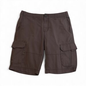 Urban Pipeline Men’s Cargo Shorts Size 31 Olive Green Cotton Utility Pockets